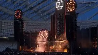 Asche zu Asche Rammstein live Athens 2024