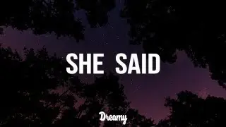 James Barre - She Said (Lyrics)