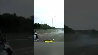 Wrong Way Driver Causes Terrible Accident #WrongWay #Driver #CarCrash