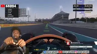 IShowSpeed Plays F1 22 And Freaks Out Again😂 *FULL VIDEO*