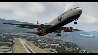 Первый полёт в X-Plane 12. Boeing 767-400.