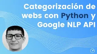 Categorización de Webs con Python y Google's NLP API