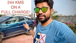 TATA Nexon EV On The Highway (HYD-VJA) | Range Test & Fast Chargers