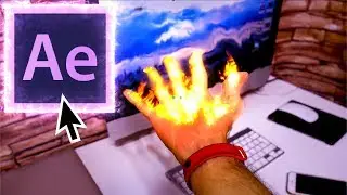 КАК СДЕЛАТЬ РЕАЛЬНЫЙ ОГОНЬ 🔥 В АВТОР ЭФФЕКТ ! РАЗБОР ЭФФЕКТОВ