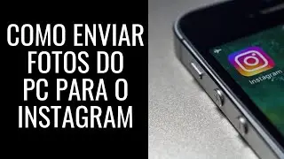📌 Como enviar foto do pc para o instagram, fácil [Prof. Alda]