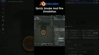 Blender Quick Smoke And Fire Simulation 