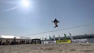 GIBBON BEACH GAMES TOKYO ODAIBA BEACH SLACKLINES　オープン女子部門 決勝 #スラックライン　2022年5月6日