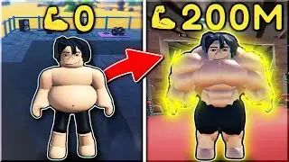 Becoming The Strongest In Gym League Roblox!