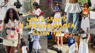 Styling White Skirts: A Spring/Summer Essential