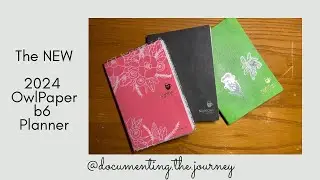 2024 OwlPaper Journal B6 TRP planner!
