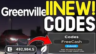 MAY UPD❌GREENVILLE CODES 2024 | ROBLOX GREENVILLE CODES 2024