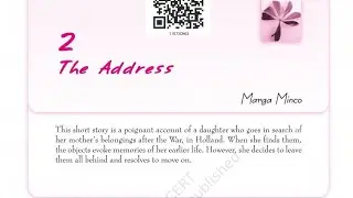 The Address Class 11th Chapter 2