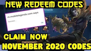 Mobile Legends New Code December 1,2020 Redeem Now