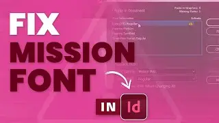 Fix Missing Fonts in InDesign Instantly! | Quick & Easy Tutorial - Lee Graphics