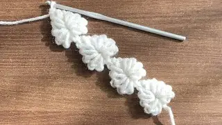 Тесьма из листиков;) Вяжется просто, выглядит шикарно 🙌 