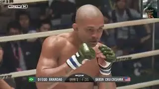Daron Cruickshank vs Diego Brandao: Knockout | Match di MMA HD#mma #mmahighlights