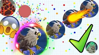 INSANE DOUBLESPLIT AND PRESPLIT!!-Also My First Edit/Agar.io/Xion