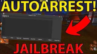 JAILBREAK AUTOARREST WORKING NOVEMBER 2021 (FREE) | Roblox Jailbreak Script!