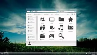 Windows 7 Theme - Snow White
