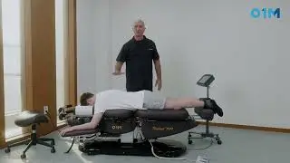 Kombinacja fleksji, trakcji i dropu - stół terapeutyczny Raphael 707