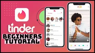 How to Use Tinder on iPhone for Beginners 2024? TINDER APP TUTORIALS