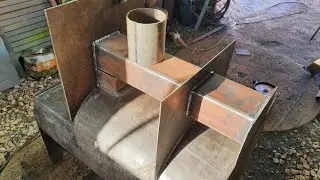 Варим БАННУЮ ПЕЧЬ для бани с теплым ПРЕДБАННИКОМ