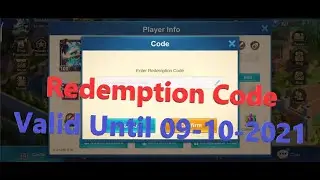 Idle Legend | Redeem Code | Redemption Code | Valid Until 09-10-2021 | Trinh Nguyen