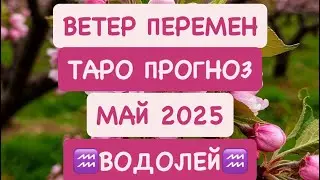 ♒️ВОДОЛЕЙ♒️ ВЕТЕР ПЕРЕМЕН. МАЙ 2025 ГОД. ТАРО ПРОГНОЗ