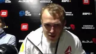 UFC Fight Island 2: Serghei Spivac full post-fight interview
