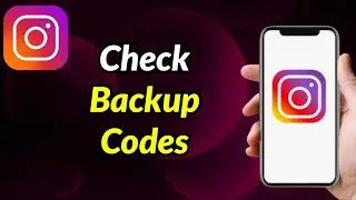 How To See Backup Codes On Instagram