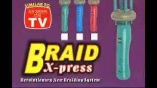 Прибор для плетения косичек Braid X press.mp4