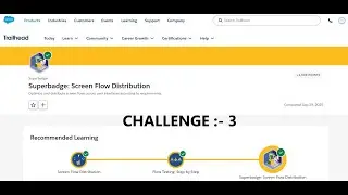 Update the Provider flow | Superbadge: Screen Flow Distribution | Trailhead | Salesforce  Internship