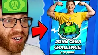 Going 45-1 in JOHN CENA Challenge for FREE Krusty Kash!
