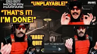 DrDisrespect RAGE QUITS COD MW Season 1 After Dealing With STUTTER & HITCHING!