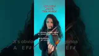 The Loneliest, Maneskin, Violin Tutorial by Susan Holloway 