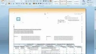 Microsoft Dynamics GP 2010 - Using Word Templates (Part 4)