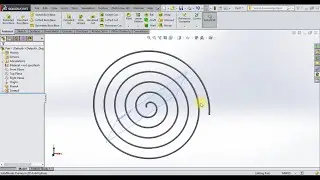 HELIX AND SPIRAL CURVE IN SOLIDWORKS || SOLIDWORKS TUTORIALS FOR BEGINNERS
