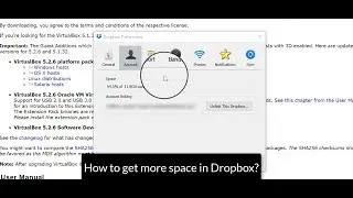 HOW TO: get more Dropbox space using VirtualBox?