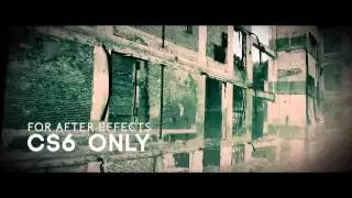 A Free Adobe After Effects Template (The Ruins)