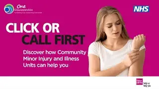 Community Minor Injury and Illness Units in Gloucestershire