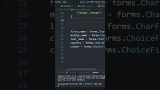form field ordering in django 