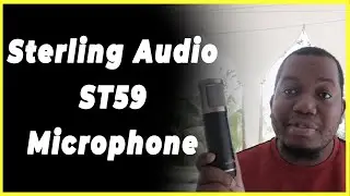Recording Vocals Sterling Audio ST59 Microphone on Dancehall Vocals