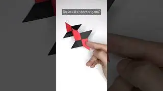 Paper shuriken 🥷🥷 #ninjastars #ninja