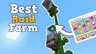 BEST 1.20 RAID FARM TUTORIAL in Minecraft Bedrock