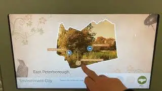 Museum kiosk - Peterborough City Museum
