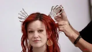 Skeleton Wig Updo