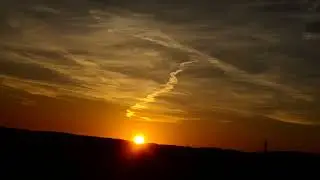 západ slnka 15.6. | 3× zoom | 240× zrýchlené