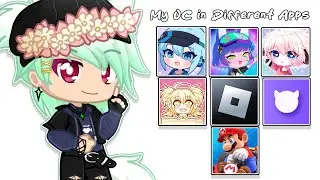 My OC in Different Apps! 😮✨