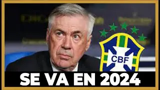 ANCELOTTI se COMPROMETE con BRASIL para 2024. ¿Cómo debe actuar el REAL MADRID?