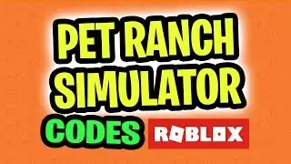 🔥ROBLOX Pet Ranch Simulator CODES REBIRTH 🔥